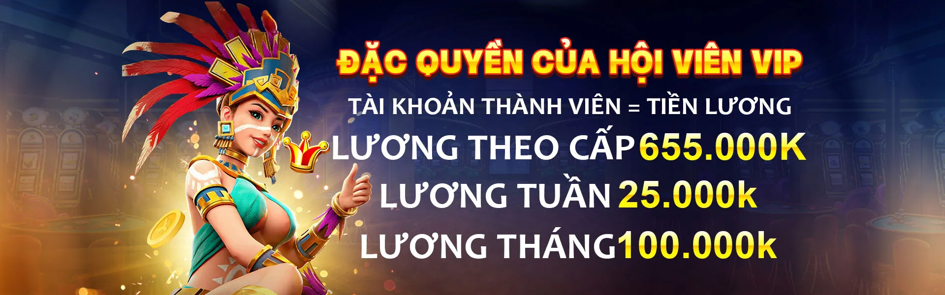 Banner khuyến mãi độc quyền kkwin link mới